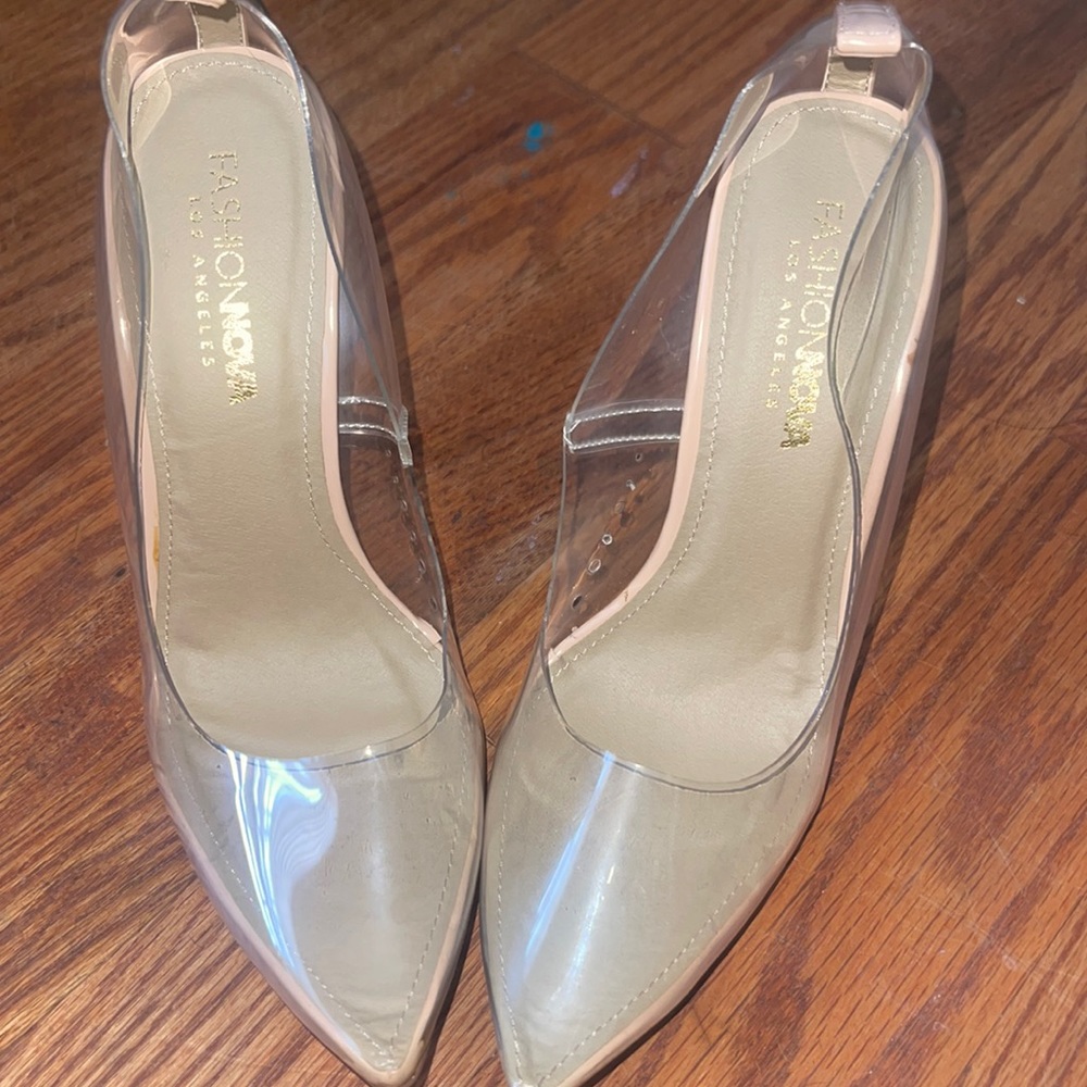 Fashion Nova - clear high heels